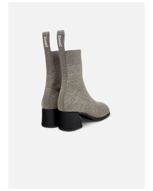 Camper White Kora Technical Textile Medium Boot