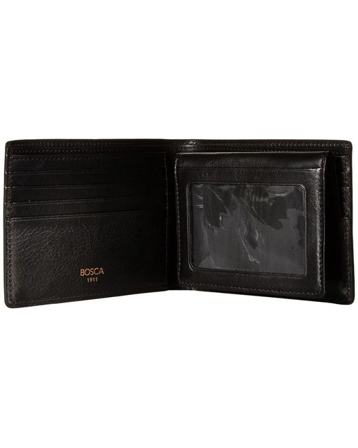 Bosca Black Wallet for men