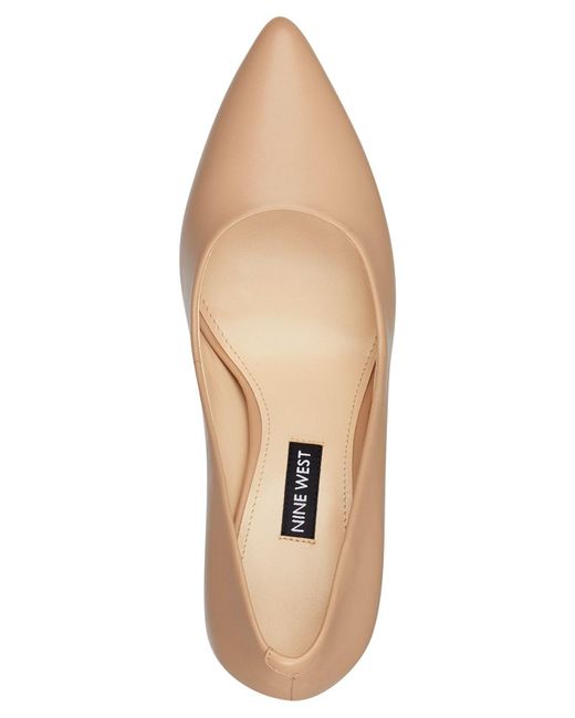 flax pointed toe pumps