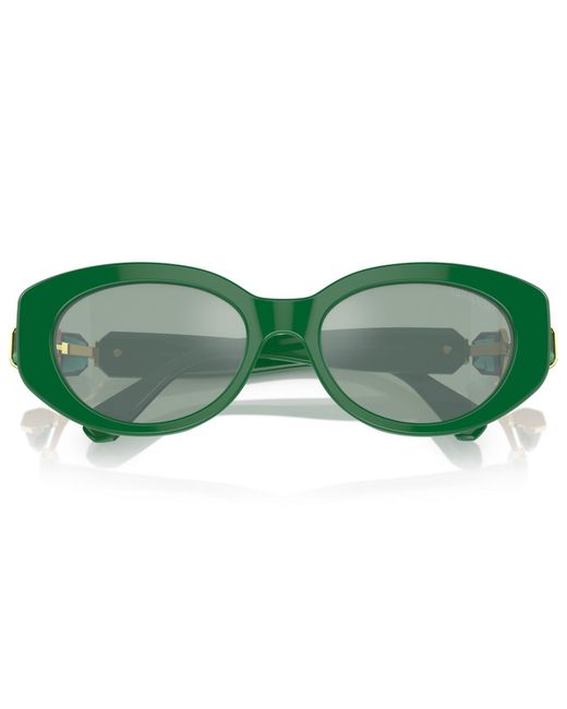 Swarovski Green Sunglasses