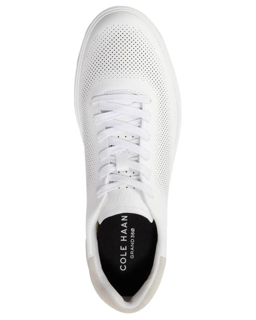 Cole Haan White Grandprã ̧ Angleace Sneaker for men
