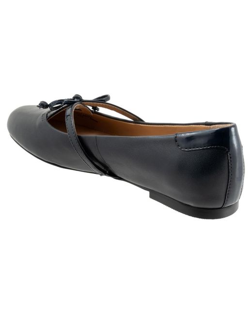 Trotters Blue Carissa Flat