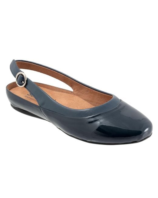 Softwalk® Blue Sheffield Slingback