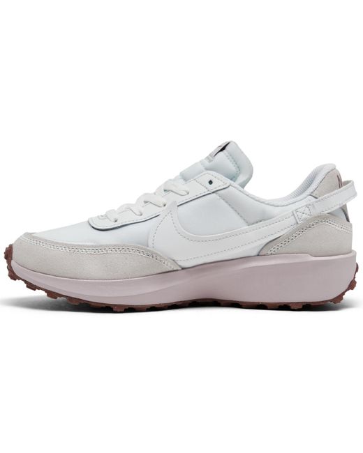 Nike White Waffle Debut Casual Sneakers From Finish Line