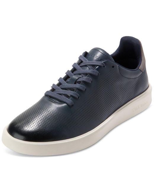 Cole Haan Blue Grand Crosscourt Daily Laser Sneaker for men