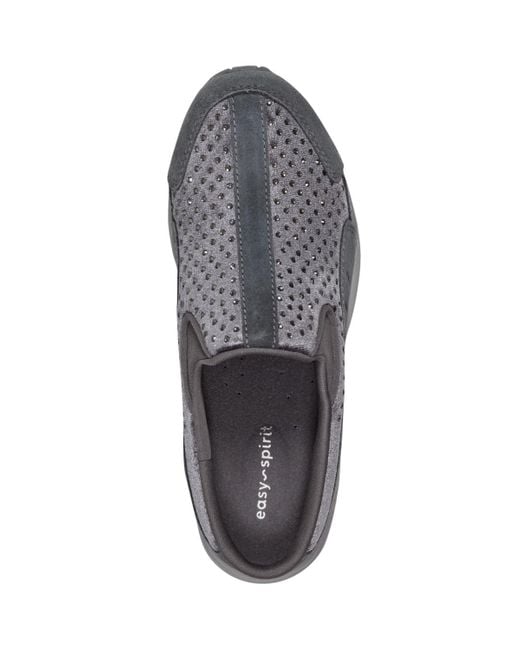 Easy Spirit Gray Traveltime Slip-on Mule Walking Sneakers