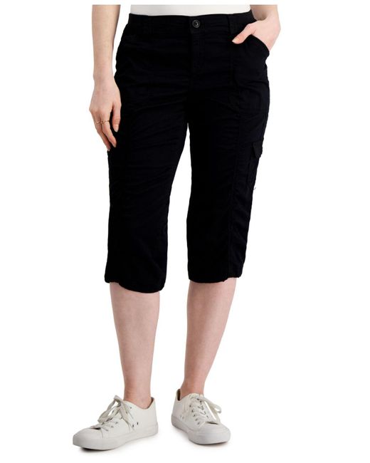 macy's style and co cargo capris