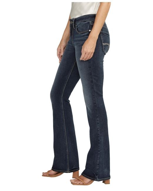 Silver Jeans Co. Blue Suki Mid Rise Bootcut Jeans