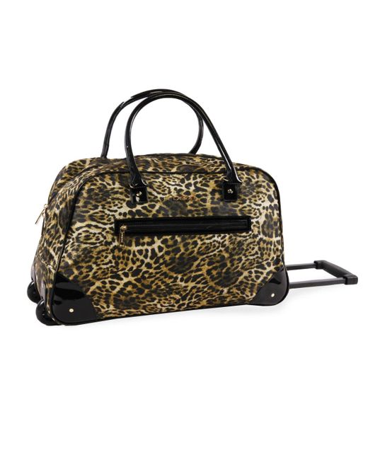 Bebe Giselle Rolling Duffel Bag in Black Lyst