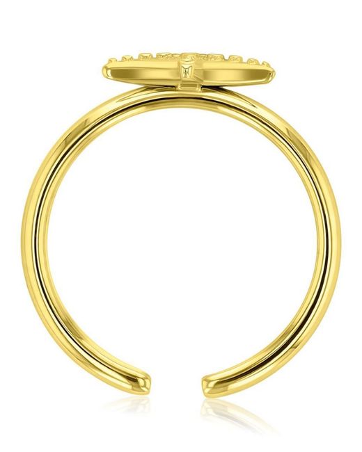 Roxy Metallic Waterproof Yellow Starfish Toe Ring