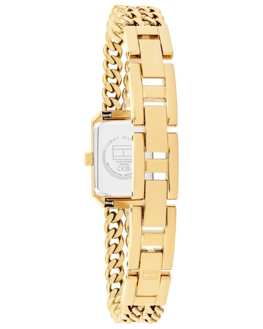 Tommy Hilfiger Metallic Quartz Tone Stainless Steel Bracelet Watch