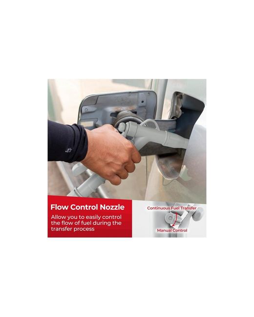 SUGIFT Black Portable Fuel Transfer Pump