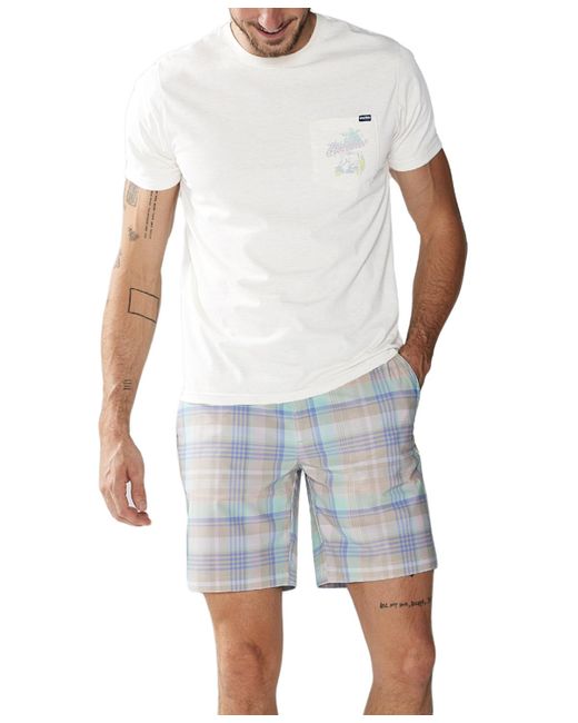 Chubbies White The Par-tee Logo Graphic Pocket T-shirt for men