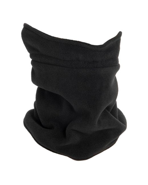 Muk Luks Fleece Neck Gaiter in Black Lyst