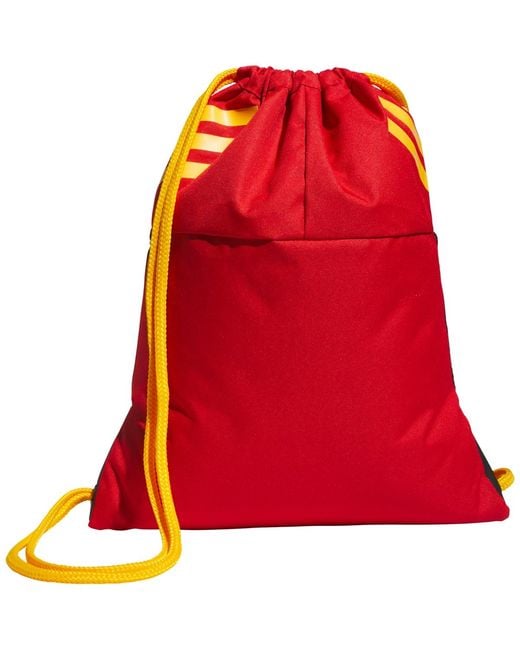 Adidas Red Spain Corded Sackpack for men