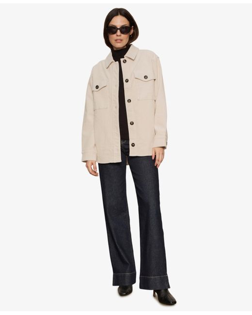 Sanctuary Natural The Corduroy Shacket