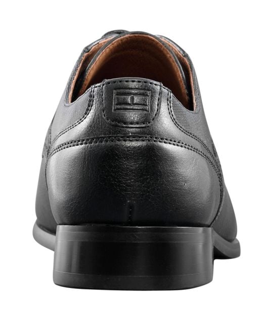 Tommy Hilfiger Black Semaj Dress Lace Up Oxfords for men