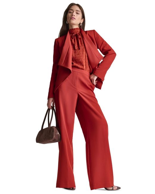 BCBGMAXAZRIA Open-front Collared Jacket