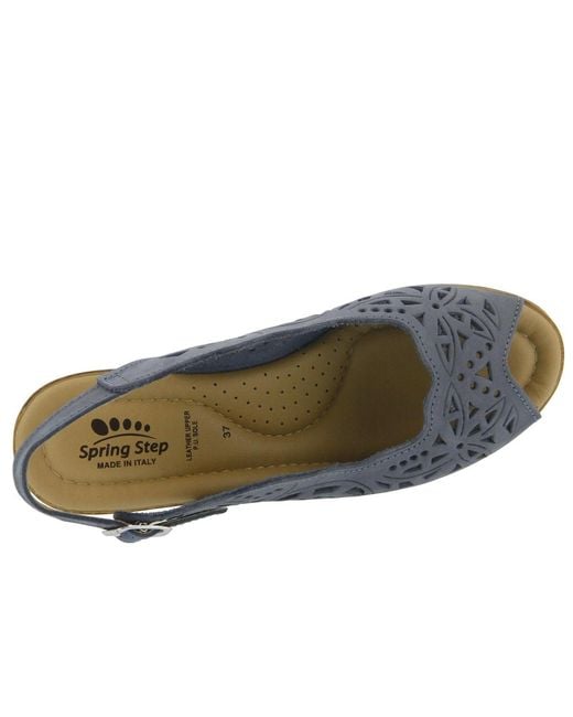 Spring Step Black Orella Slingbacks