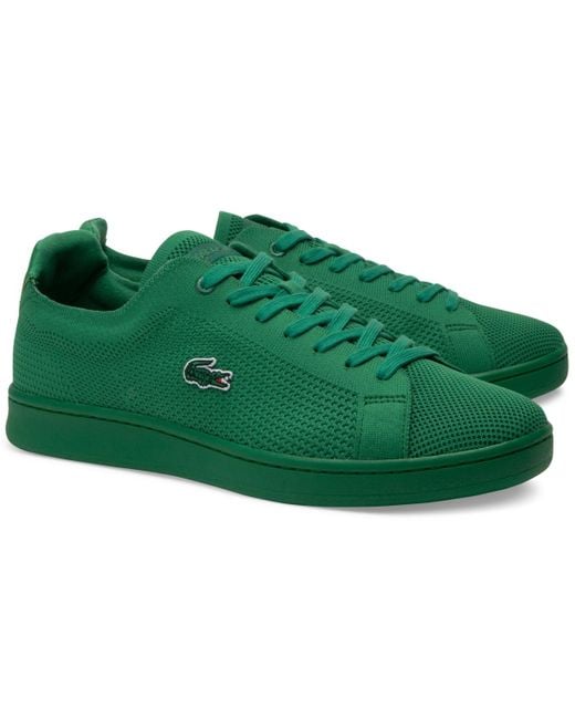 Lacoste Green Carnaby Piquee Sneakers for men