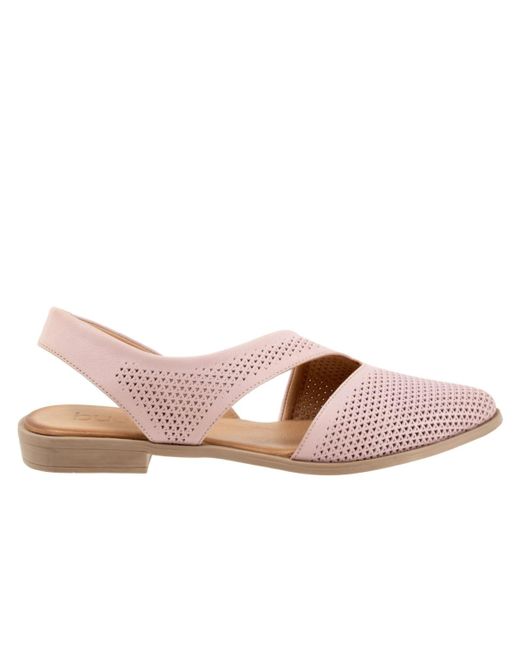 BUENO Pink Bianca Perf Sandal