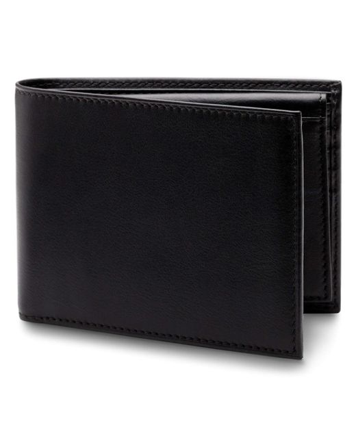 Bosca Black Nappa Vitello Collection-credit Wallet W/id Passcase for men