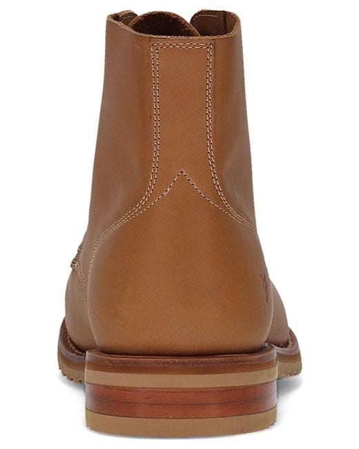 Frye Brown Barrett Lace-up Boots for men