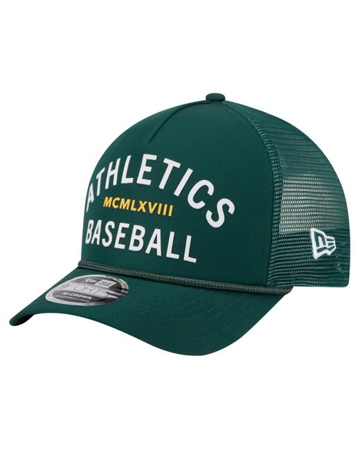 KTZ Green Athletics Minimalist 9forty A-frame Adjustable Hat for men