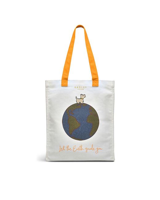 Radley Earth Day Canvas Tote Handbag Lyst