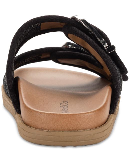 Style & Co. Black Reagann Flat Sandals