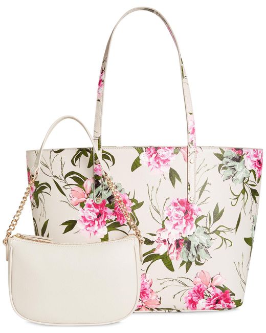 INC International Concepts Pink Zoiey 2-1 Tote