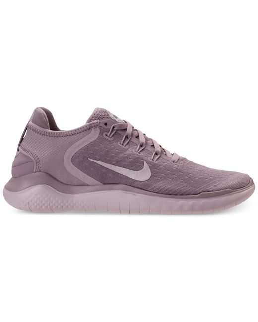 Nike Synthetic Free Rn 2018 Running Sneaker in Purple | Lyst