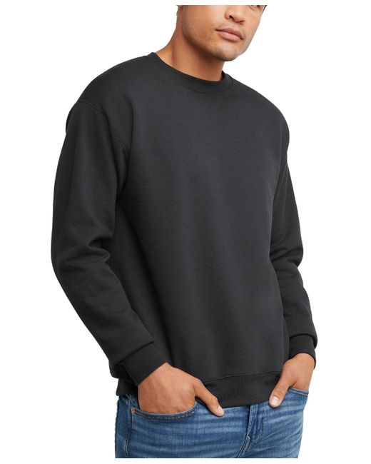 Hanes Green Ecosmart Fleece Sweatshirt for men