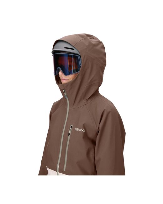Marmot Brown Refuge Pro Ski Jacket