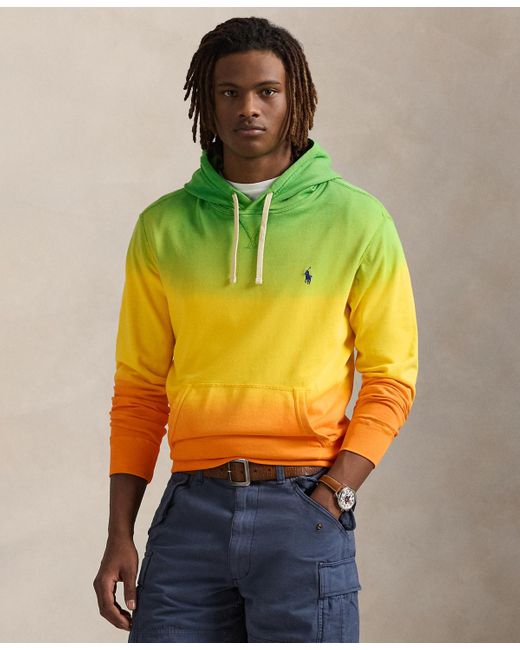 【Polo Ralph Lauren】★パーカー★ Men's Dip-Dyed Spa Hoodie Polo Ralph Lauren Dip-dyed Spa Terry Hoodie in Yellow for