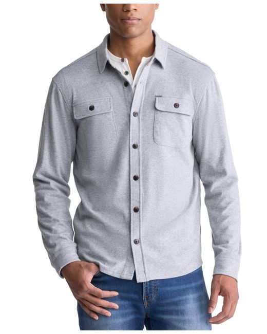 Buffalo David Bitton sigge Long sleeve Shirt in Blue for Men Lyst