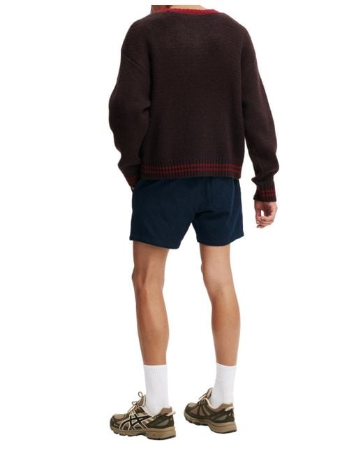 Cotton On Blue Elevated Easy Short for men