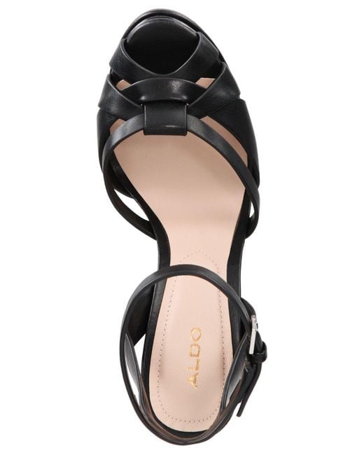 ALDO Lacla Platform Dress Sandals in Black Lyst