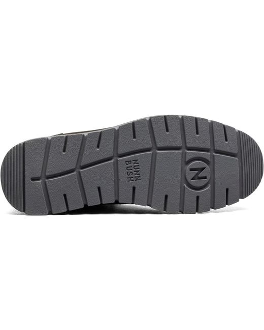 Nunn Bush Black Karnak Plain Toe Boot for men
