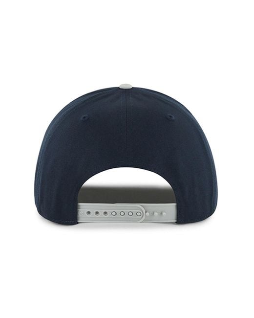 '47 Blue New York Yankees Drop Shadow Rope Hitch Adjustable Hat for men