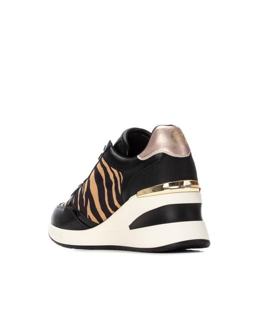 Xti Black Multicolor Sneakers