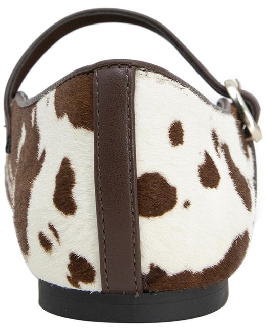 Kenneth Cole Brown Jasper Ballet Flats