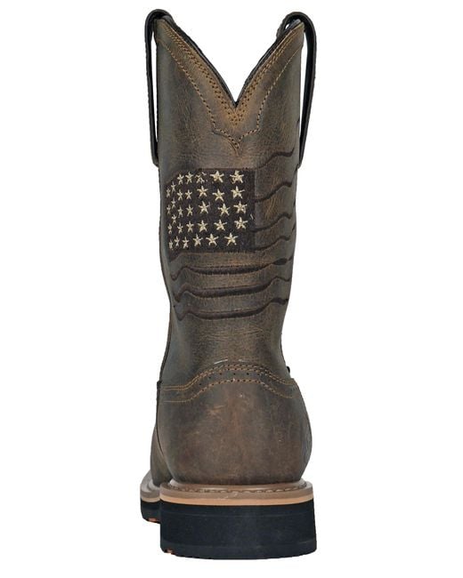 Hoss Boot Company Brown Rushmore Composite Toe Work Boot