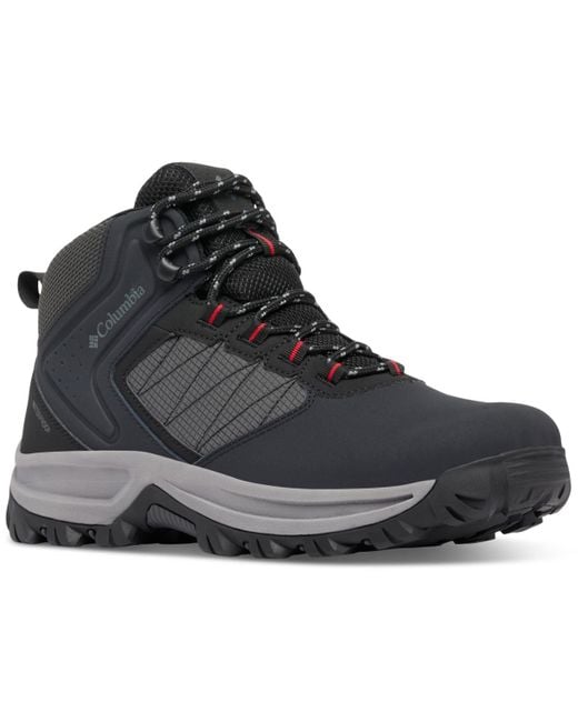 Columbia Black Transverse Waterproof Hiking Boots for men