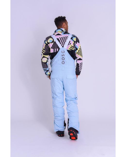 OOSC Blue Yeh Man Bib Pant Teal for men