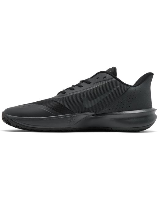 Nike Black Precision 7 Basketball Sneakers From Finish Line for men