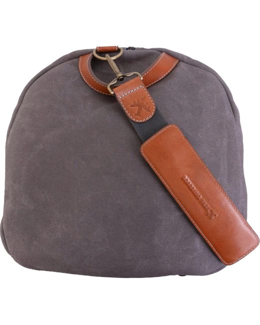 Boarding Pass Blue Voyager 21" Waxed Canvas Duffel