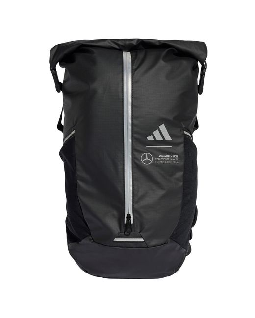 Adidas Black Mercedes-amg Petronas F1 Team Fan Wear Adaptive Backpack