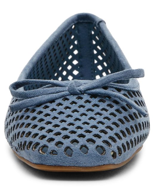 Anne Klein Blue Aspen-p Snip Toe Ballet Flats