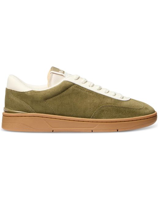 Michael Kors Green Wilton Lace-up Sneakers for men